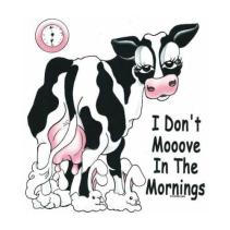 i dont move in the mornings tshirt