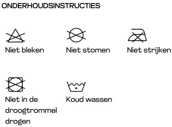 Wasinstructies Kids Recycled Cool T JC201J