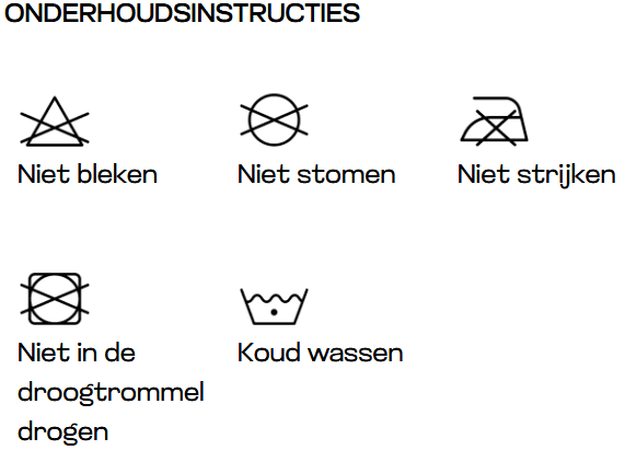 Wasinstructies Men;s Cool Contrast Zoodie JC057
