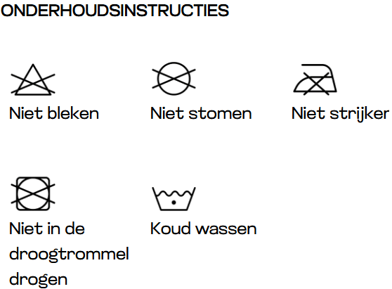 Wasinstructies Supercool Performance T JC011