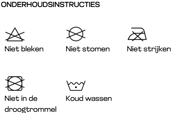 Wasiinstructies  Women's Cool Smooth Workout Vest JC027