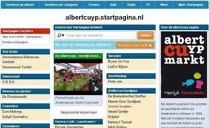 screenshot albert cuyp startpagina