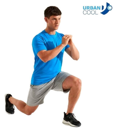 JC072 Men's Cool Jog Short cat model.