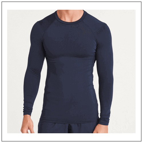 Actice recycled baselayer JC232 model.