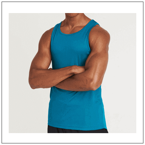 AWDis Cool Vest JC007 model.