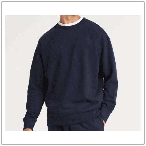 AWDis Crater Recycled Sweatshirt EA032 model. AWDis Crater Recycled Sweatshirt EA032 model.