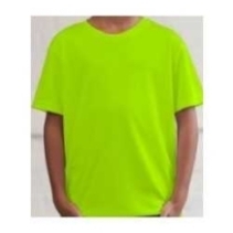 Dri-Fit fluor t-shirts voor kinderen in mooie opvallende kleuren.