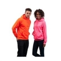AWDis Electric Oranje Fluor hoodie jh004