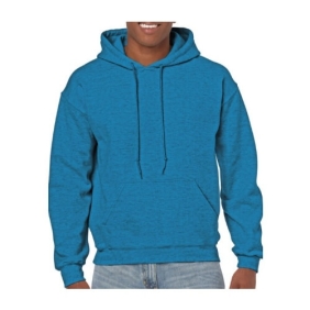 Gildan hoodie van 50% katoen 50% polyester. Leverbaar vanaf maat S t/m 2XL.
