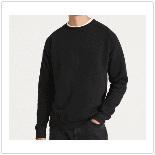 Graduate Heavyweight Sweater JH130 model Arctic White. Graduate Heavyweight Sweater JH130 model Arctic White.