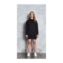 Hoodie Dress JH015 Jet black - model