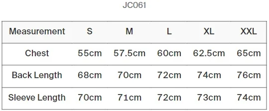 Maattabel Cool Retro Track Zoodie JC061