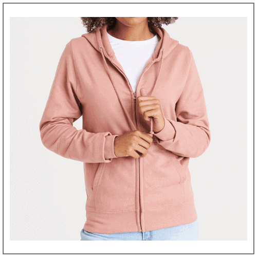 Womans College Zoodie JH050F model front.