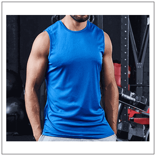 Mens Cool Smooth Sports Vest JC022 model.