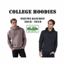 AWDis College hoodies jh001 Nieuwe kleuren
