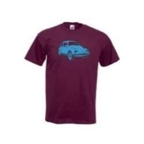 Diverse auto merken bedrukt op t-shirts van 100% katoen.