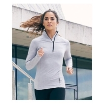 Womans Cool Flex Zip Top JC035 - Model2