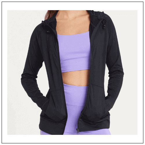 Girlie Cool Contrast Zoodie JC058 model.