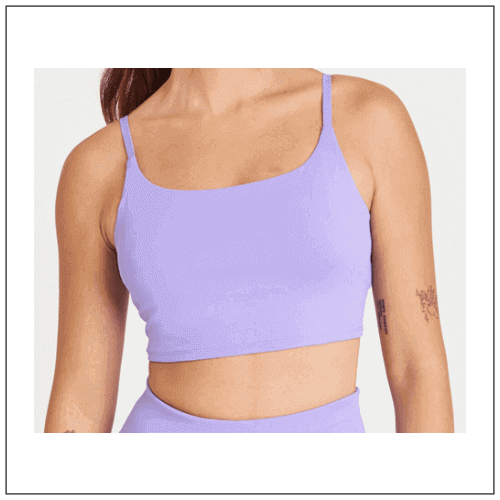 Womens Recycled tech Sports Bra JC217 model