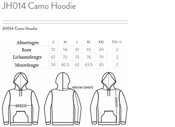 camo-hoodie-jh014-maattabel