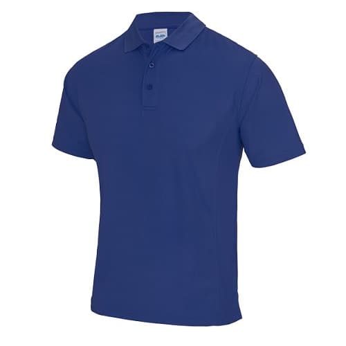 dri fit royal blue polo shirts