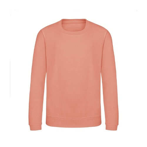 AWDis Kids Sweater JH030J - Dusty Pink.