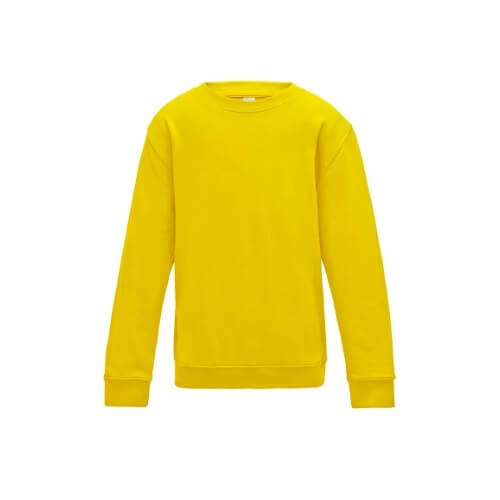 AWDis Kids Sweater JH030J - Sun Yellow.