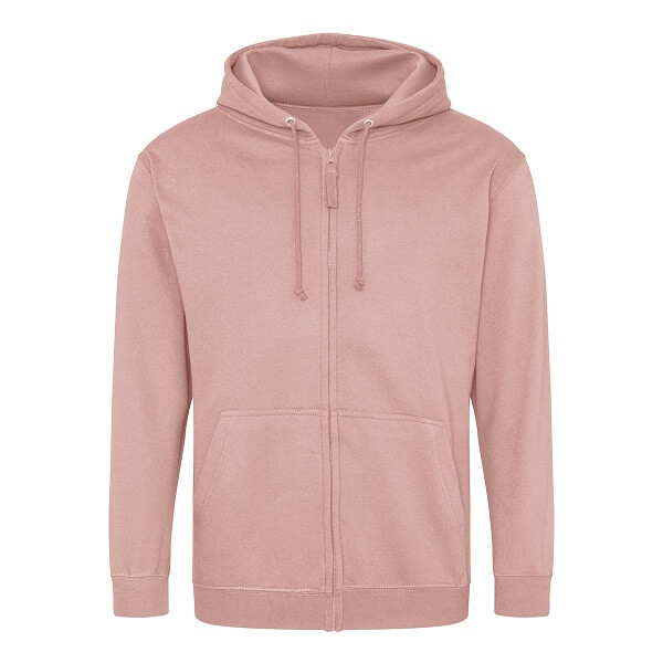 Unisex Zoodie JH050 Dusty Pink.