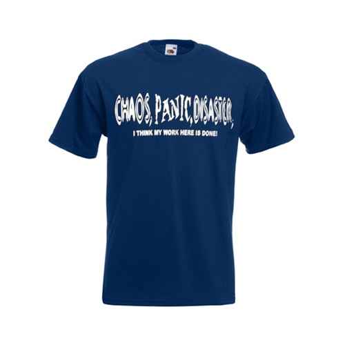 Chaos Panic Disaster tshirt