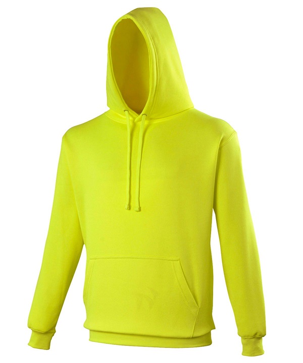AWDis Fluor hoodie Electric-yellow JH004