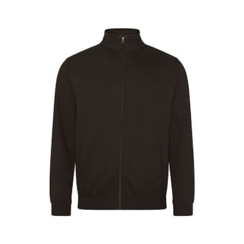 Fresher Full Zip Sweater JH047 - Jet Black