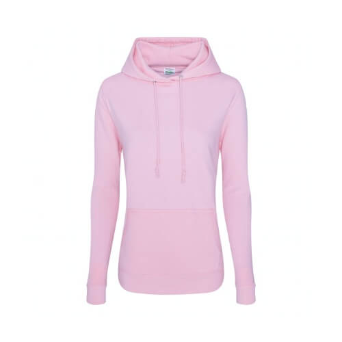 Girly College hoodie Baby Pink