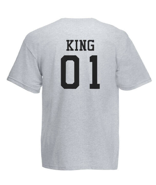 King T-shirt achterkant