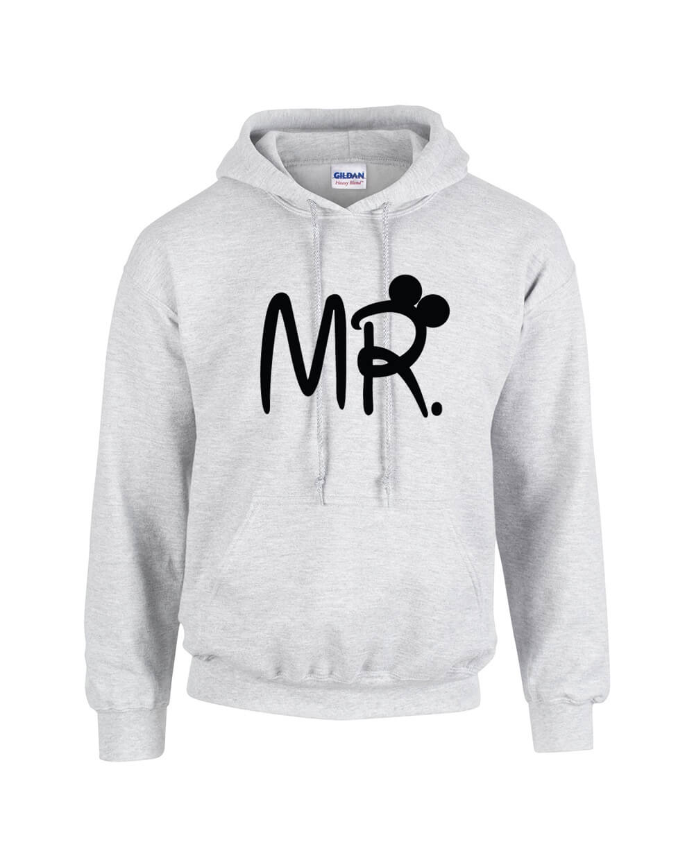 Mr-Disney-hoodie-voorkant-grijs