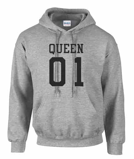 Queen hoodie voorkant