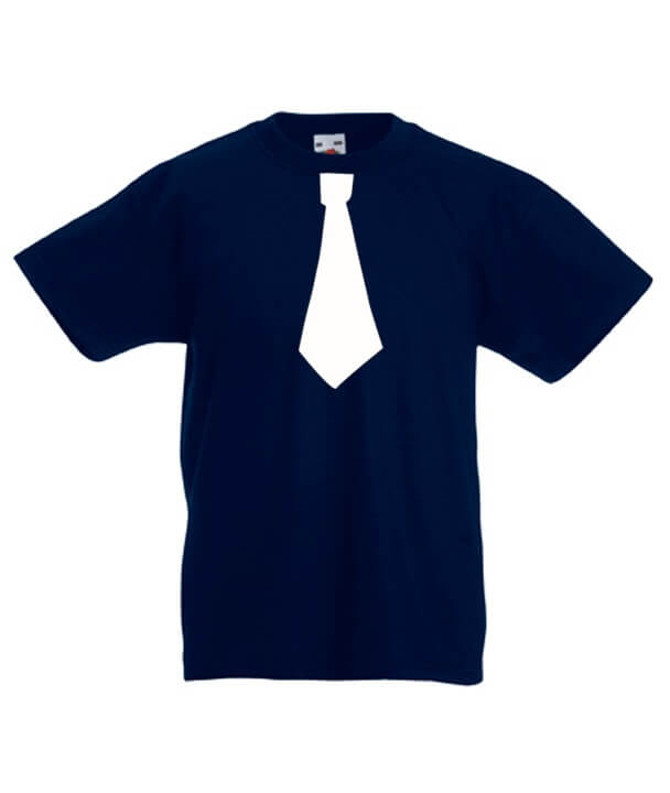 Ondergedompeld Edelsteen katoen Stropdas kinder t-shirts. Keuze uit de 12 prachtige kleuren.
