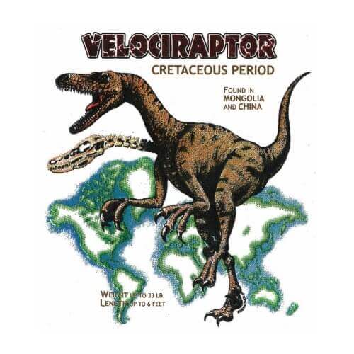 Velociraptor t-shirt.