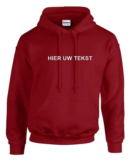 schetsen Spotlijster slachtoffers Stoere Hoodie bedrukt met naam.