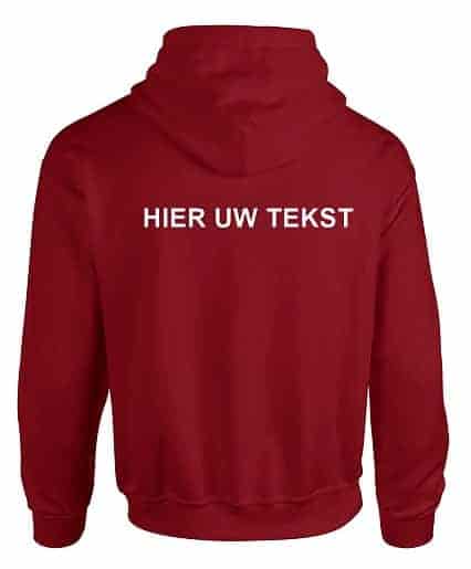 Gangster Manoeuvreren Onschuldig Stoere Hoodie bedrukt met naam.