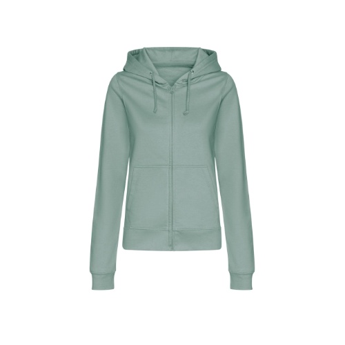 Woman\'s College Zoodie JH050F Dusty Green.