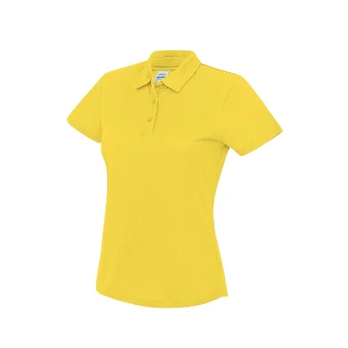 Woman\'s Cool Polo JC045 - Sun yellow