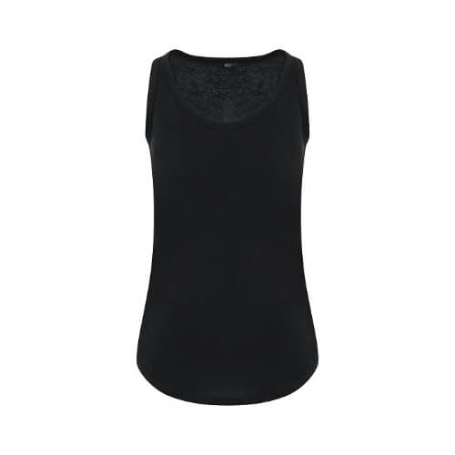 Womans TRI-BLEND Vest JT015 - Solid black