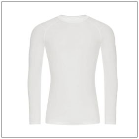 Active recycled baselayer JC232 Arctic white.