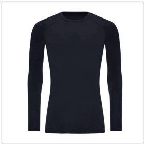 Active recycled baselayer JC232 French navy.