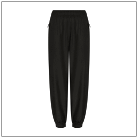 Active Trackpants JC281 - Uniseks. Kleuren Jet black