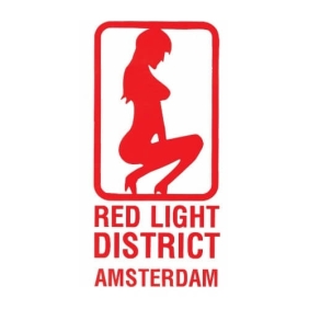 Red Light District Amsterdam t-shirt