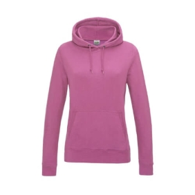 Girlie College hoodie Candyfloss-pink