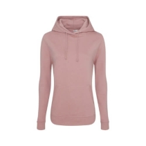 AWDis dames College hoodie JH001F Dusty Pink