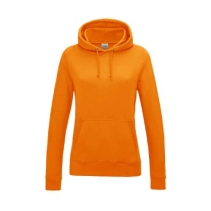 Girlie college hoodie orange-crush jh001f