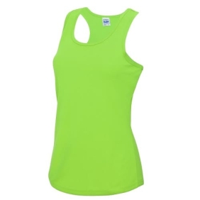 AWDis Dri-Fit dames singlet JC015 electric green